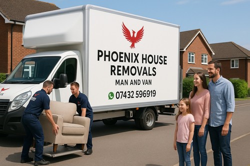 Man and van - man, house