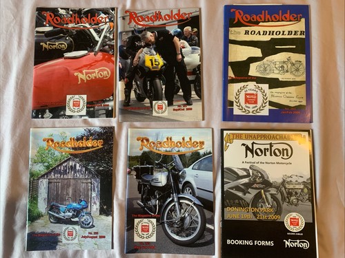 Norton roadholder magazines - roadholder,