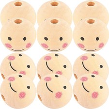 50 Pcs Wooden Dolls Heads for