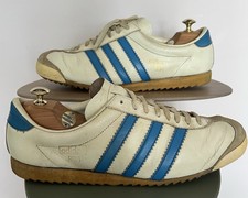 Adidas Vintage ROM 303 1970 UK 11 Made In Yugoslavia Vienna Dublin Berlin Koln