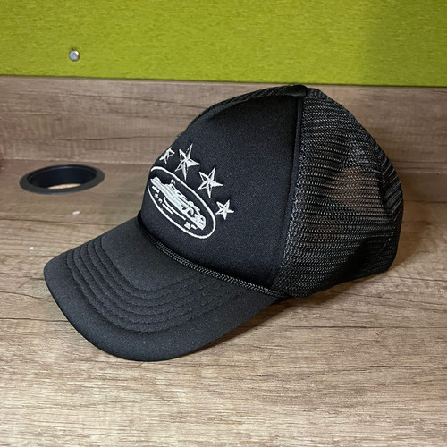 Corteiz black mesh back - corteiz,