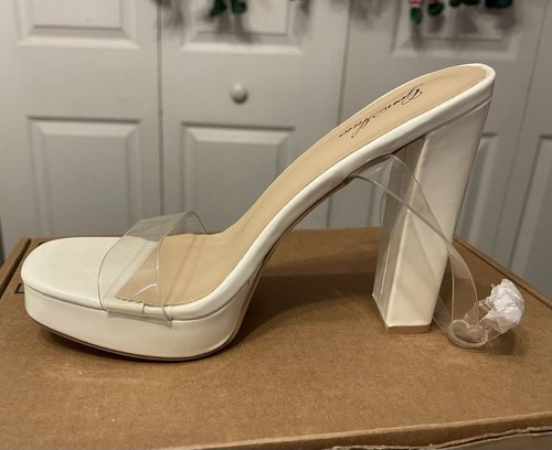 Women platform chunky high - women's,