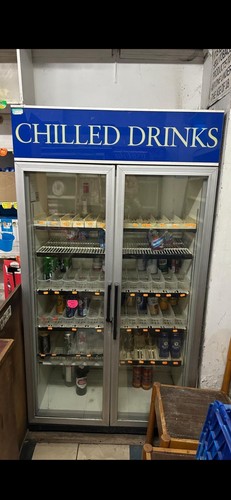 Double door drinks - double, with