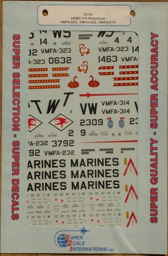 Superscale 72 075 usmc - superscale, 1/72