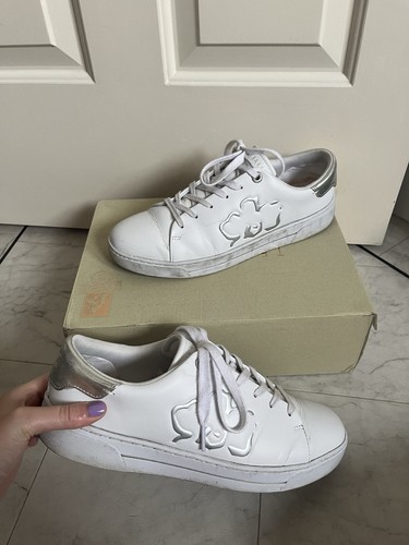 Women white and silver ted - silver,