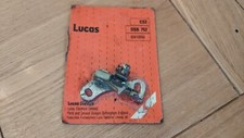 LUCAS DSB752 Contact / Points Set - New Old Stock