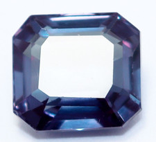 Natural Color Change Alexandrite Certified 10.00 Ct Emerald Cut Loose Gemstone