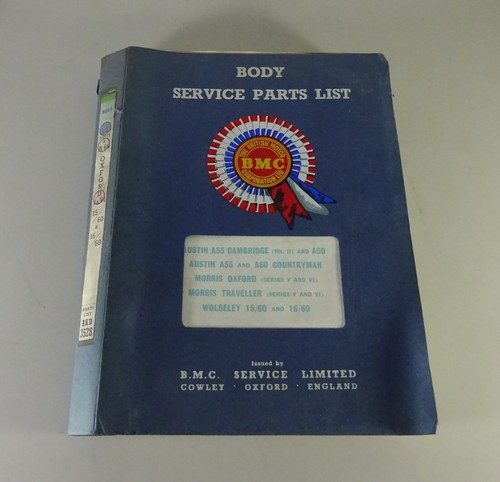 Spare parts list - parts,