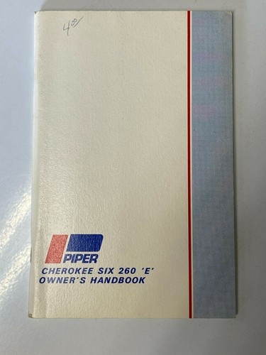 Piper cherokee six 260 - 260, 'e'