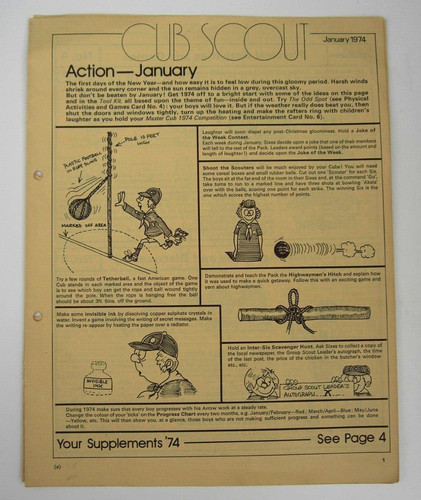 Original vintage cub - cub, scout