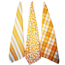 Set of 3 Tea Towel Set 45cm x