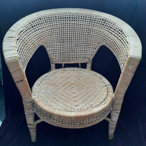 Wicker vintage hand made - vintage, tub