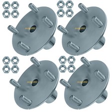 (4) 4" x 4" Live Axle Hub 1"