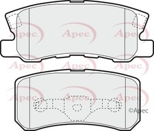 APEC Rear Brake Pad Set for