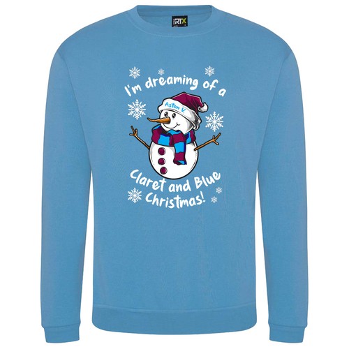 Aston snowman sweatshirt - v.,