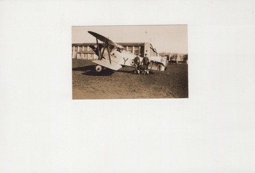 Raf avro 504n biplane - avro, n9873