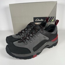 Clark’s OutrideMox GTX Gore-Tex Shoes Men’s UK 11G Grey Black Trainers Walking
