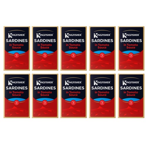 Pack kingfisher sardines - of,