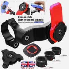 Compatible Bike Motorcycle For Quad Lock Phone Mount Holder Handlebar Mount Kit