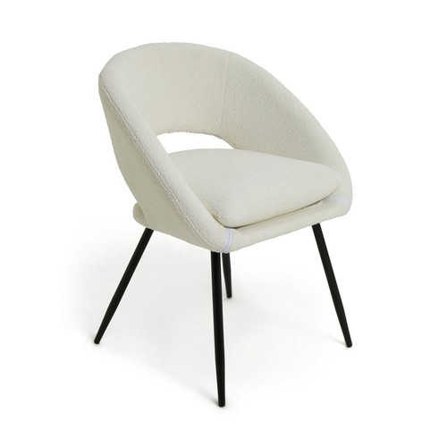 Habitat hermione boucle chair - hermione,