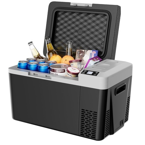 Electric 12v car fridge - 12v, fridge,