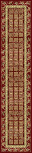 Red rust tribal egyptian - red,