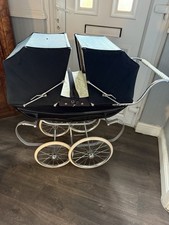 Vintage Silver Cross Dolls Pram Please View Photos And Read Full Description!