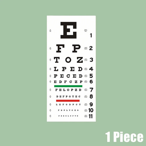 Snellen vision test - snellen,