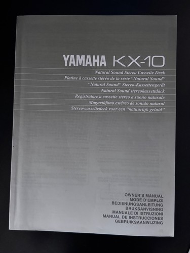 Yamaha cassette deck - yamaha, kx-10
