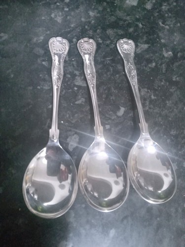 Vintage silver plated dessert - silver-plated,