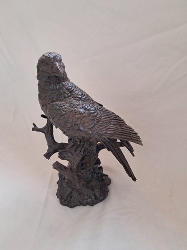 Resin eagle statue - resin,