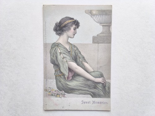 Vintage art postcard - vintage,
