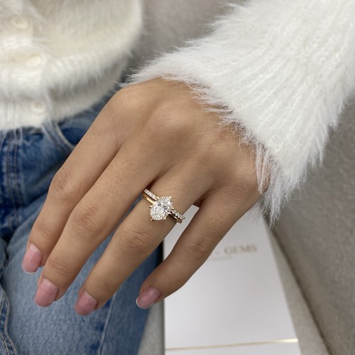 Diamond ring band - ring, vs1