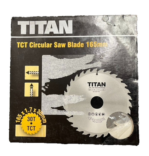 Titan circular saw blade 165mm - saw,