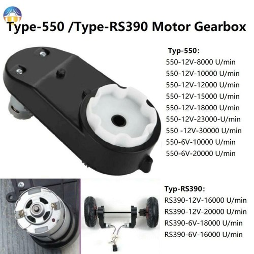 Rs390 550 electric motor - motor, gear