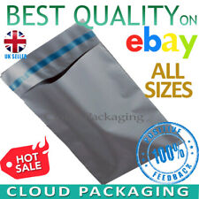 Strong Grey Mailing Bags Postal Poly Postage Self Seal Mixed Bags Full Range