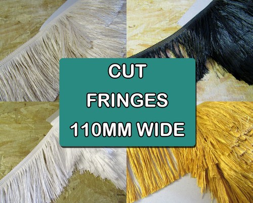 Cut fringe 110mm fine - cut, tassel