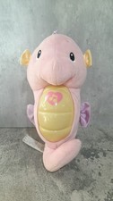 Fisher Price Ocean Wonders Soothe & Glow Seahorse Pink Comforter Plush WORKING