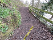 Photo 12x8 The Marches Way and a bench mark Chester The Marches Way follow c2016