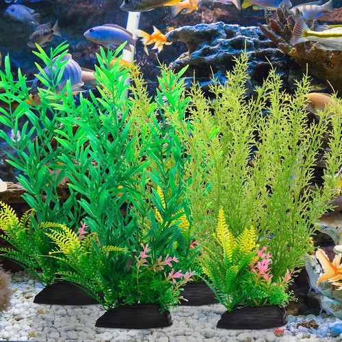 4pcs fish tank plants - fish,