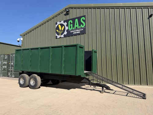 Ton muck trailer manure - 10-12, trailer,manure