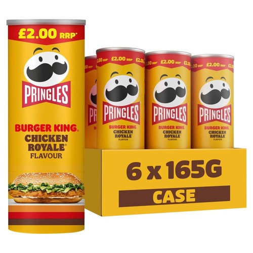 Pringles burger king chicken - king,