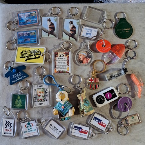 Key rings assorted bundle inc - rings,