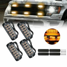 4x 12LED Amber Recovery Strobe