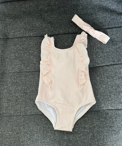 Girls piece striped - m&s,