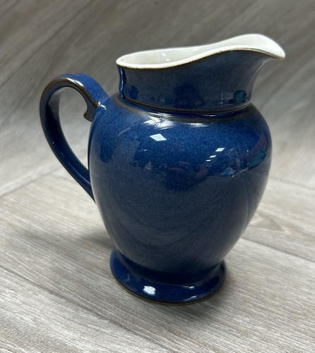Denby imperial blue creamer - denby,