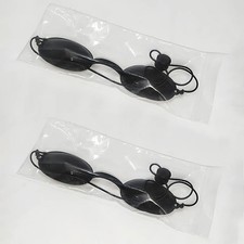 2pcs sunbed goggles red - sunbed,
