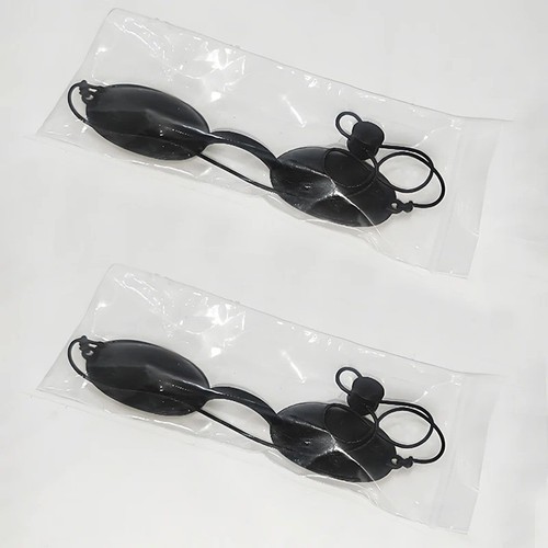 2pcs sunbed goggles red - sunbed,
