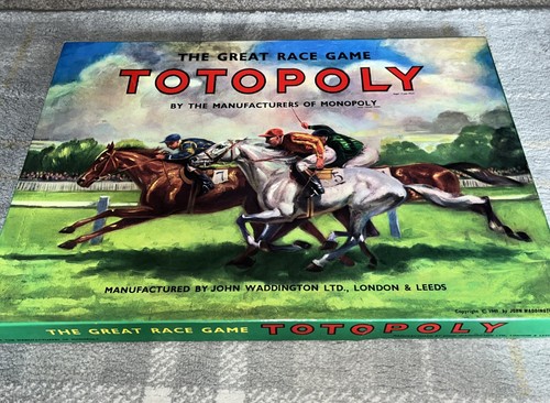 Vintage totopoly board game - vintage,