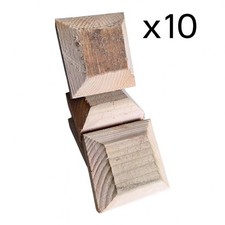 Wooden Fence Post Caps 100mm x